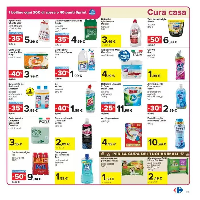 Sconti 30% 40% 50% da 28 gennaio a 6 febbraio di 2025 - Pagina del volantino 23