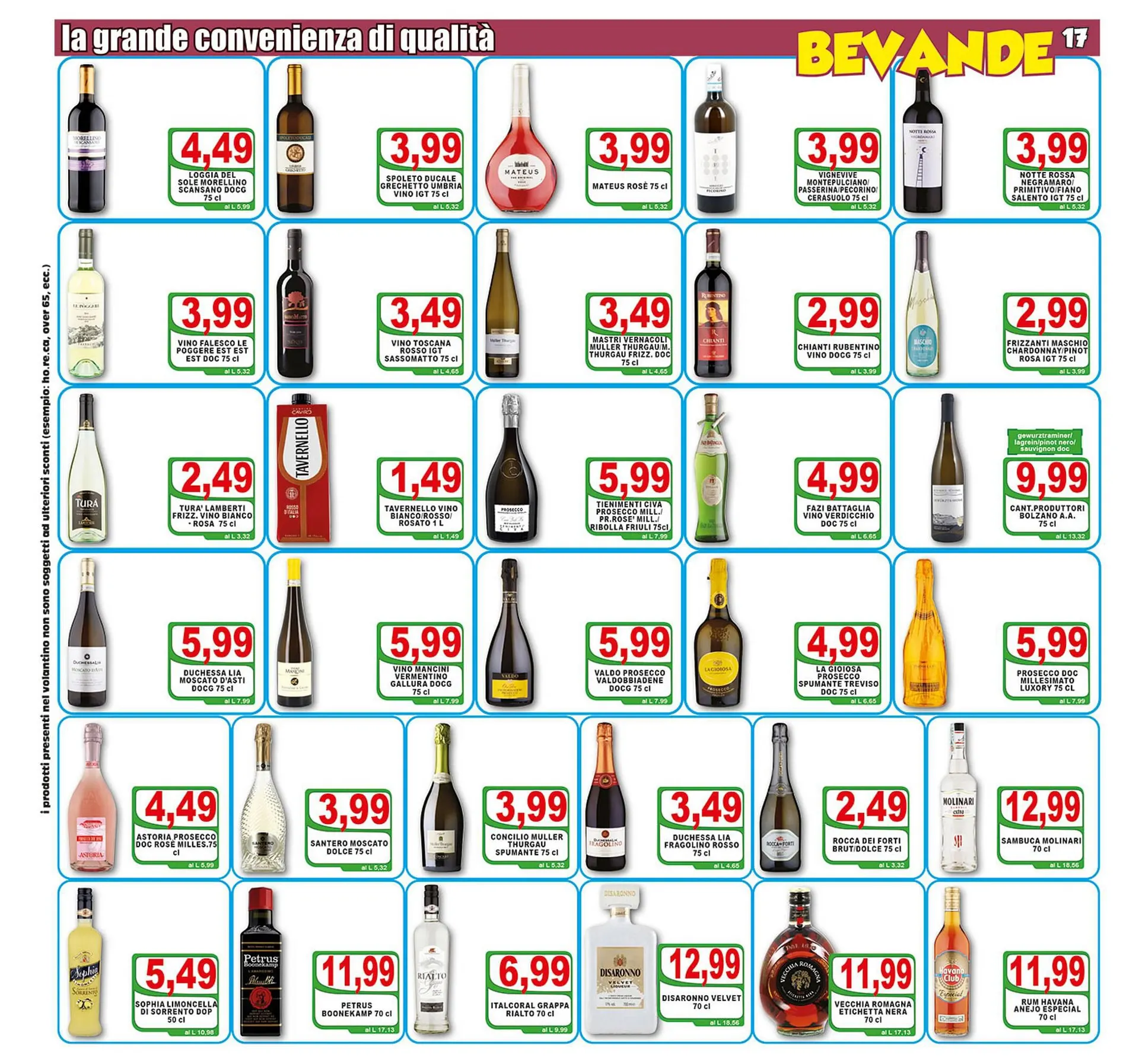 Volantino Top Supermercati da 13 settembre a 21 settembre di 2023 - Pagina del volantino 17
