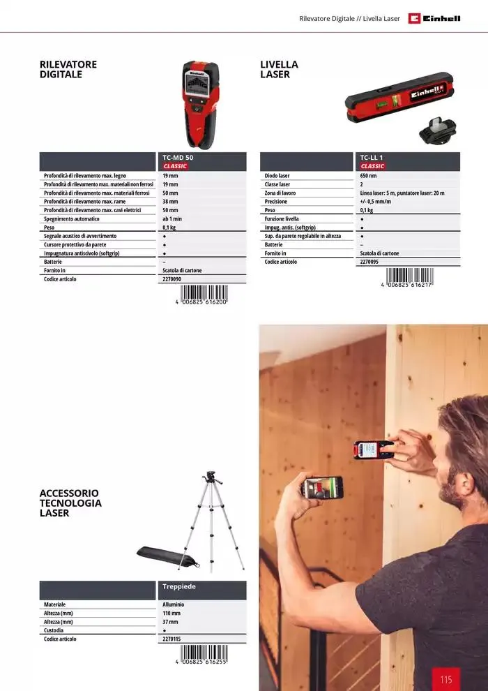 Elettroutensili 2025 da 11 febbraio a 31 dicembre di 2025 - Pagina del volantino 115