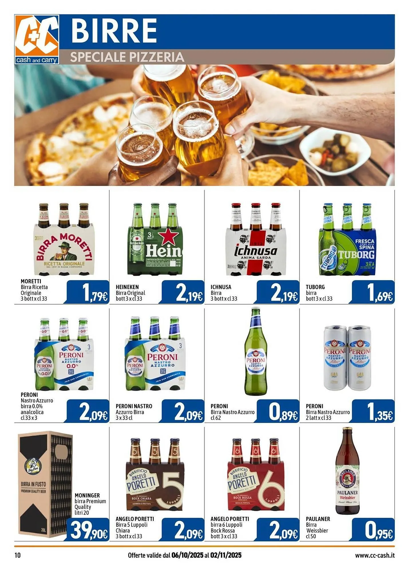 Volantino C+C Italmarket da 6 ottobre a 2 novembre di 2025 - Pagina del volantino 10