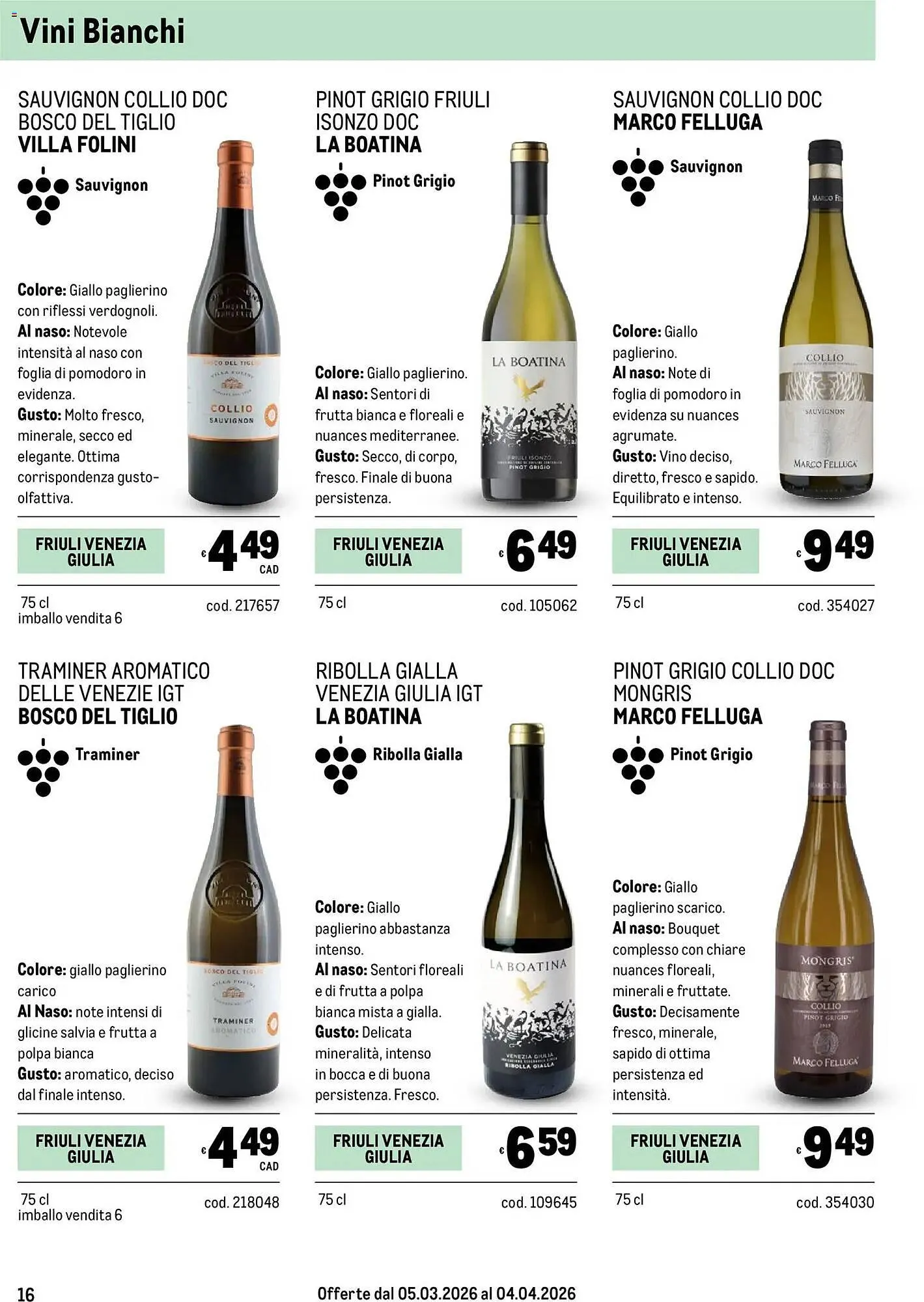 Volantino Metro da 5 marzo a 4 aprile di 2026 - Pagina del volantino 16