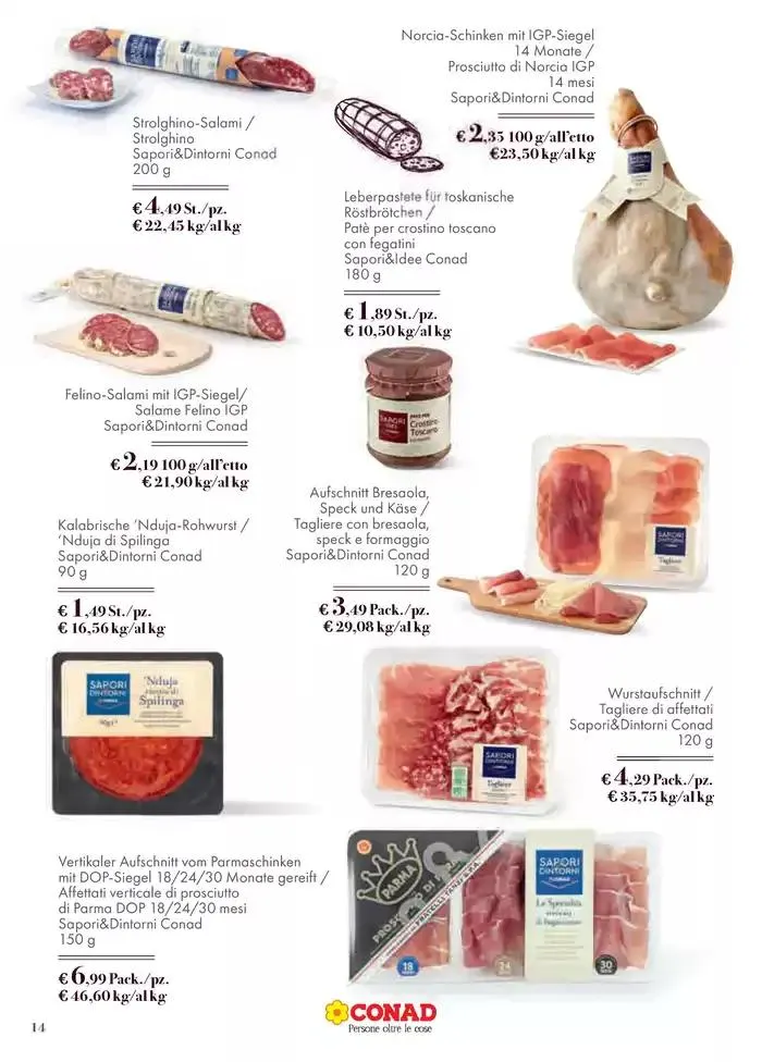 Pasqua dal gusto sorprendente da 27 marzo a 19 aprile di 2025 - Pagina del volantino 14