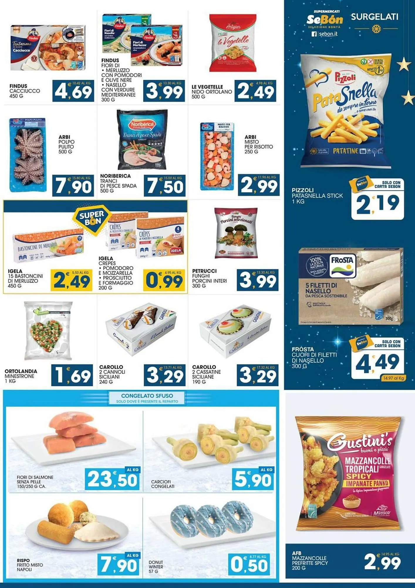 Volantino SeBón Supermercati da 29 dicembre a 6 gennaio di 2026 - Pagina del volantino 13