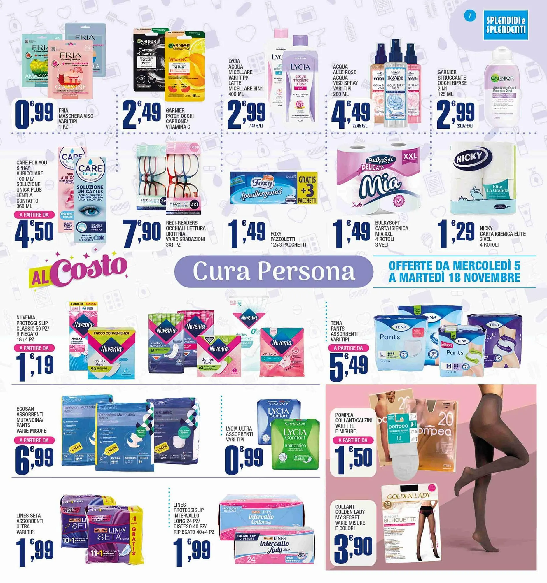 Volantino Splendidi e Splendenti da 5 novembre a 18 novembre di 2025 - Pagina del volantino 7