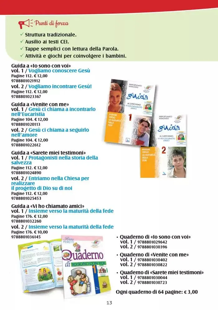  Catechismi & susssidi da 13 gennaio a 31 dicembre di 2025 - Pagina del volantino 13