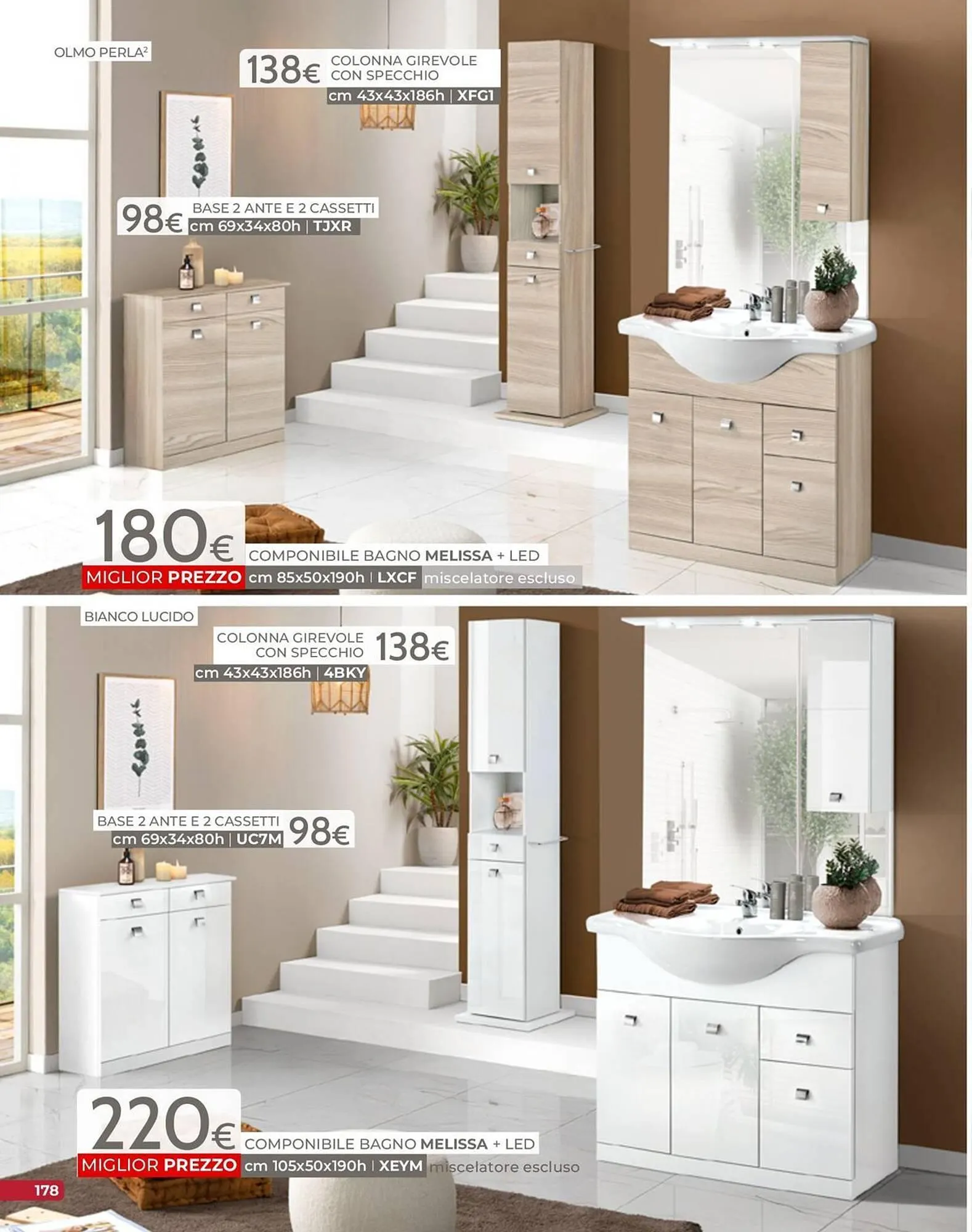 volantino Mondo Convenienza da 1 settembre a 31 dicembre di 2025 - Pagina del volantino 180