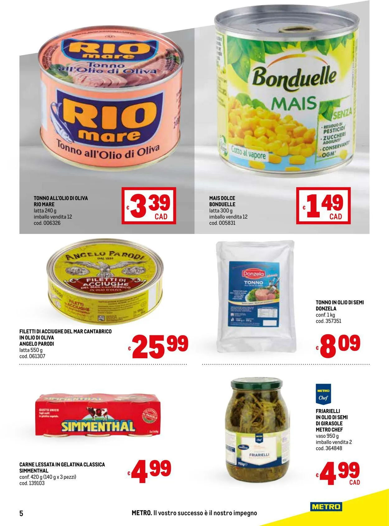Metro Volantino attuale da 28 settembre a 11 ottobre di 2023 - Pagina del volantino 5