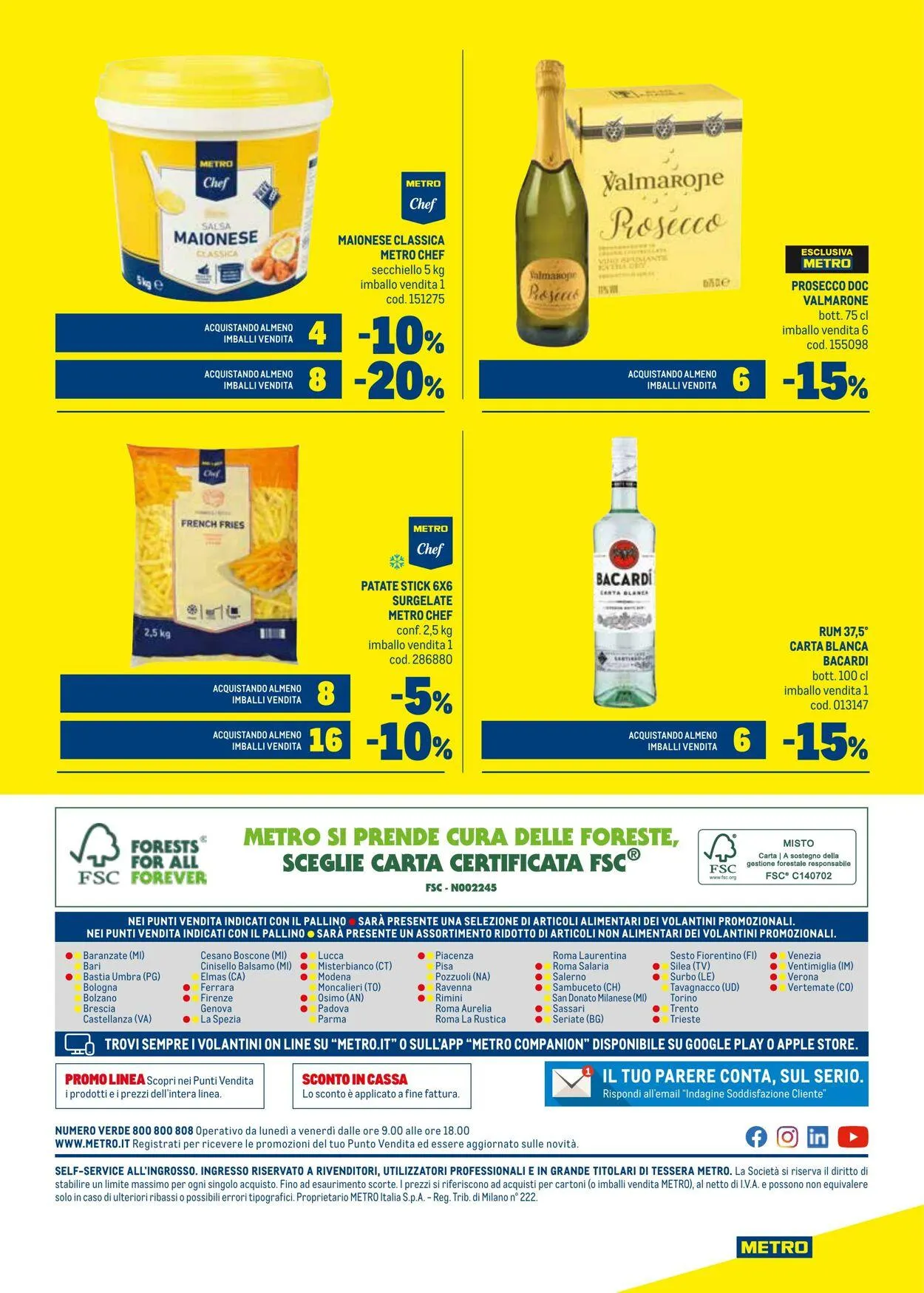 Metro Volantino attuale da 8 ottobre a 22 ottobre di 2025 - Pagina del volantino 48