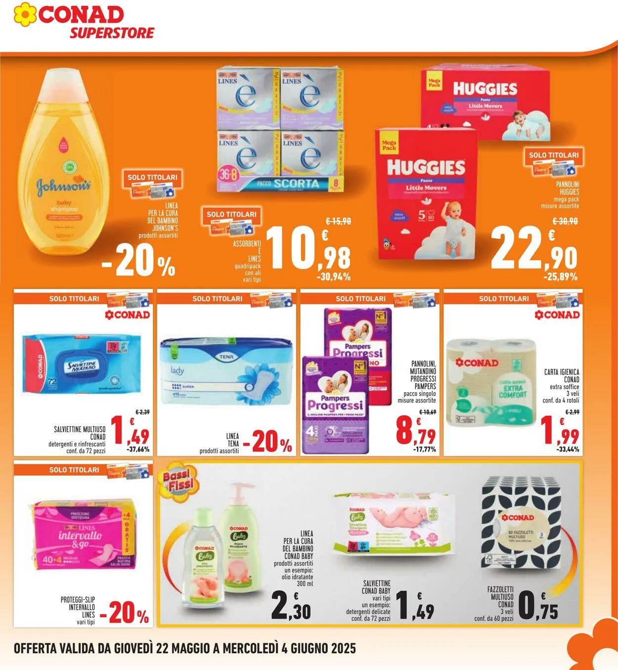 Conad - Superstore - Torino Volantino attuale da 22 maggio a 4 giugno di 2025 - Pagina del volantino 23