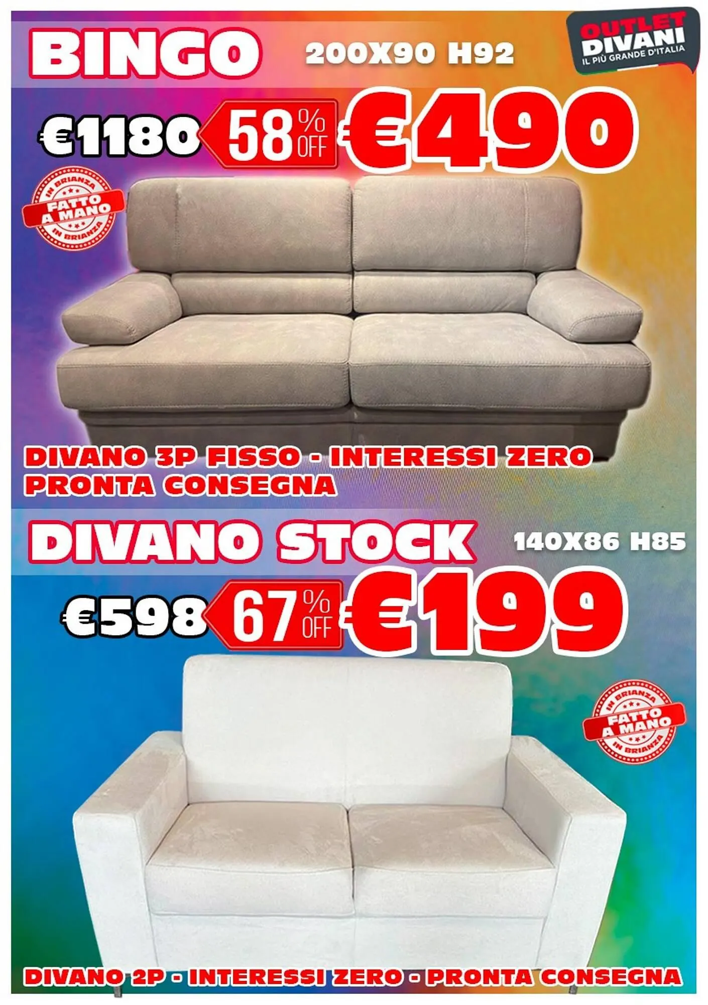 Volantino Outlet Divani da 15 ottobre a 31 dicembre di 2024 - Pagina del volantino 22