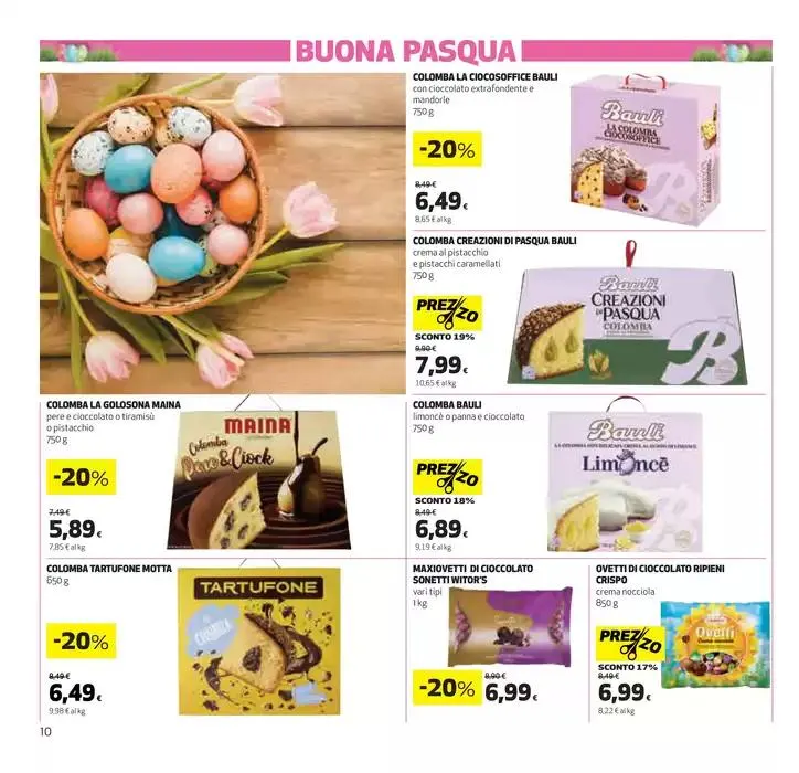 Buona pasqua da 10 aprile a 22 aprile di 2025 - Pagina del volantino 10