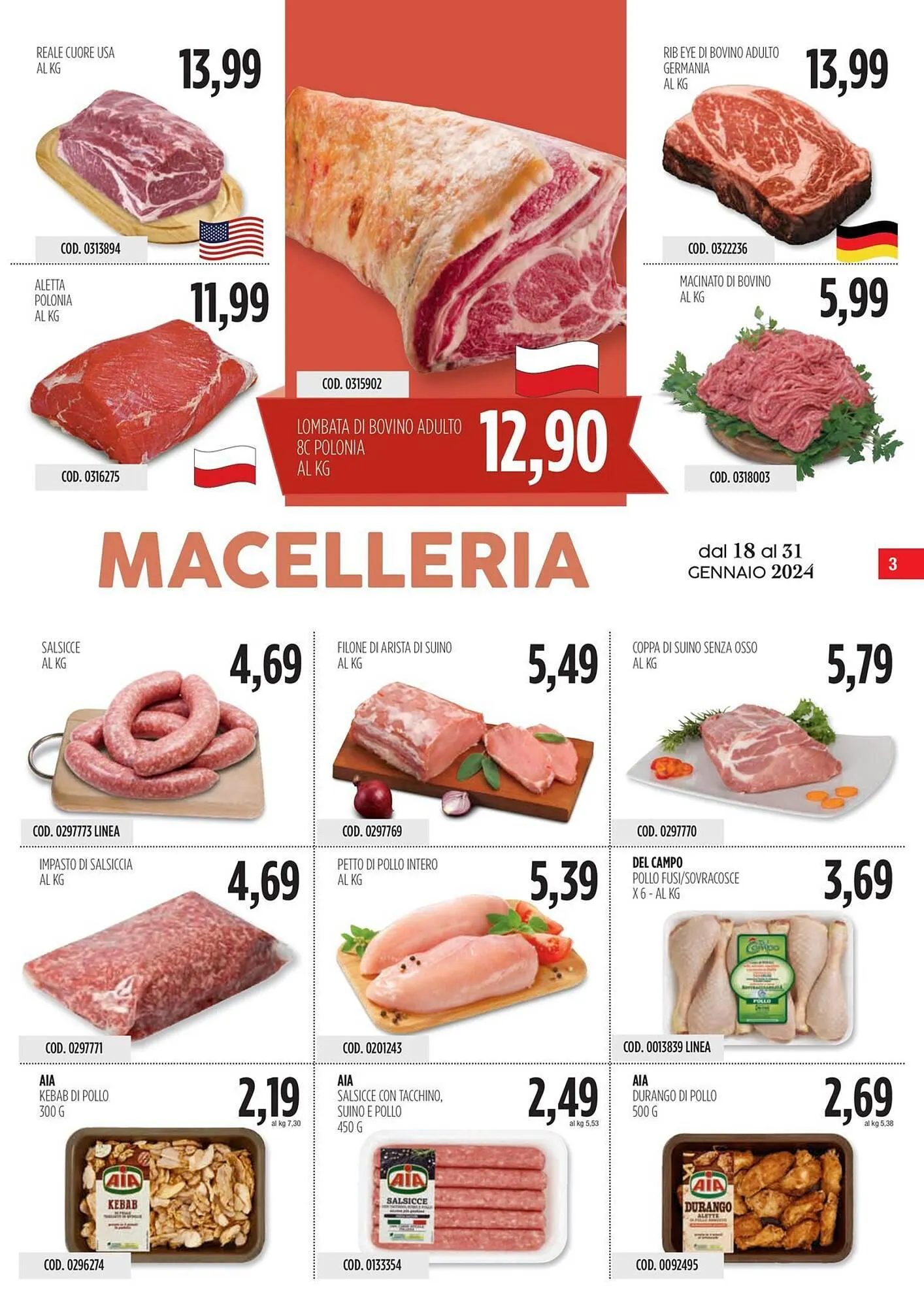 Volantino Carico Cash & Carry da 18 gennaio a 31 gennaio di 2024 - Pagina del volantino 3