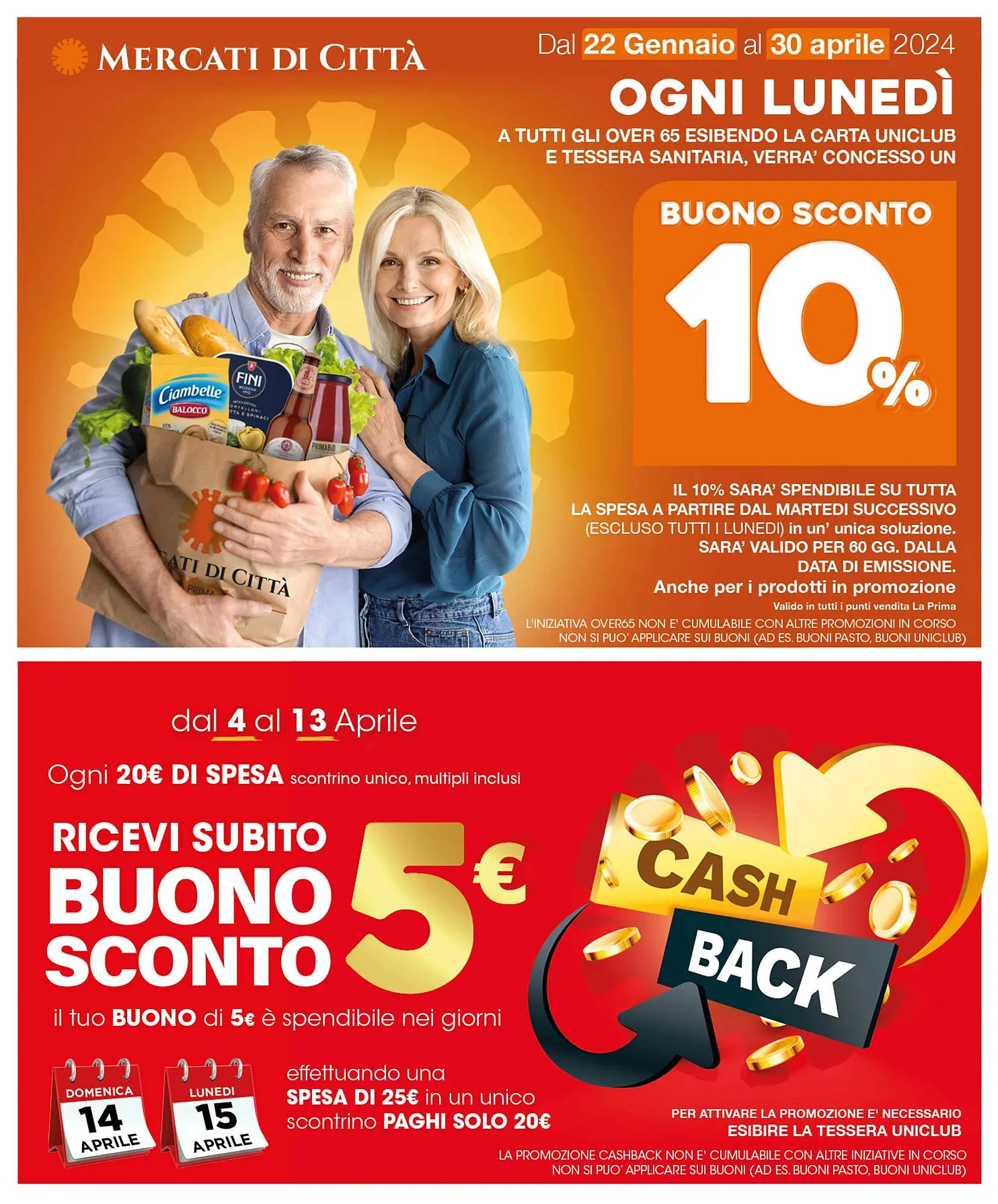 Volantino Mercati di Città La Prima da 4 aprile a 13 aprile di 2024 - Pagina del volantino 2