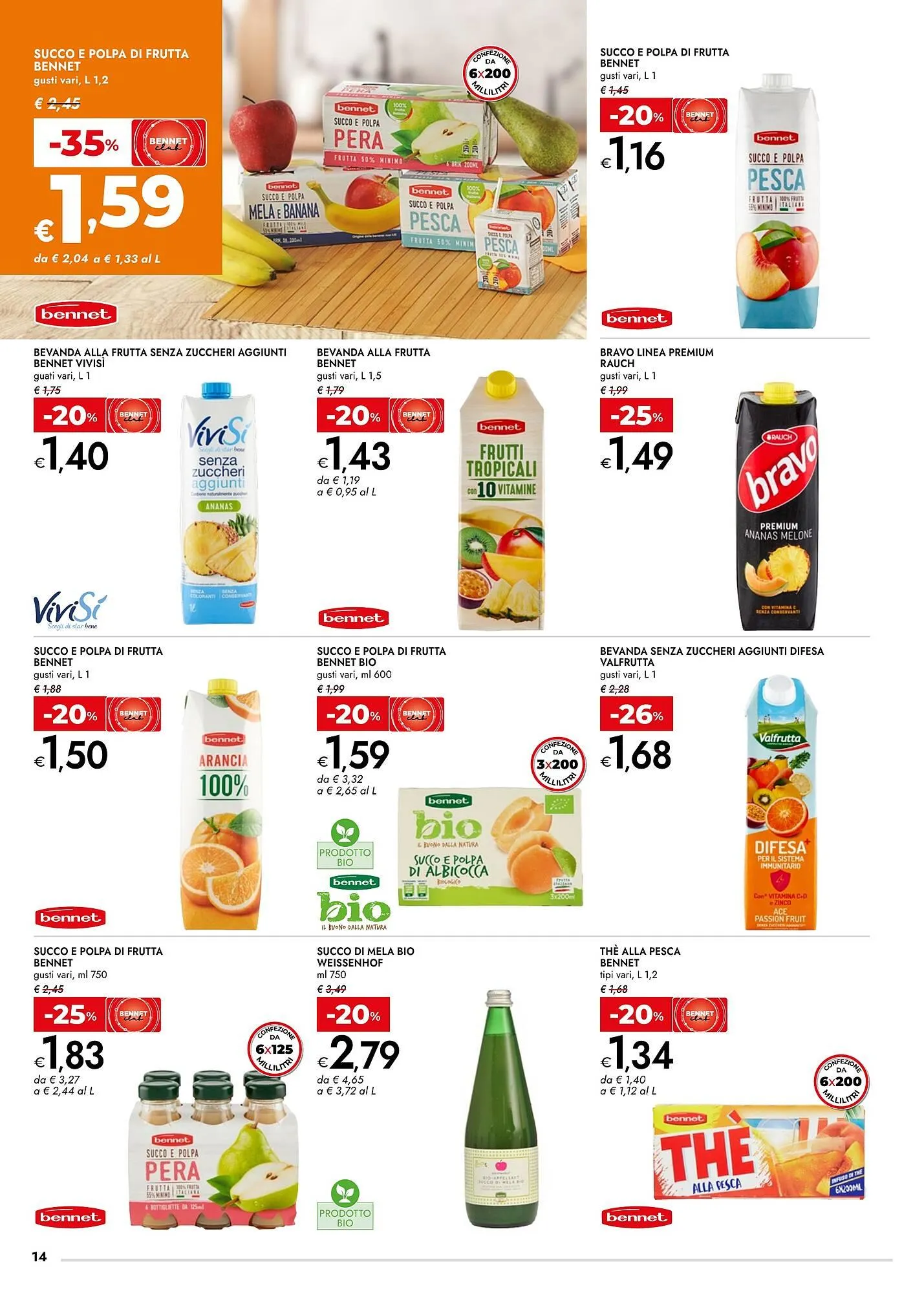 Volantino Bennet da 19 febbraio a 4 marzo di 2026 - Pagina del volantino 14