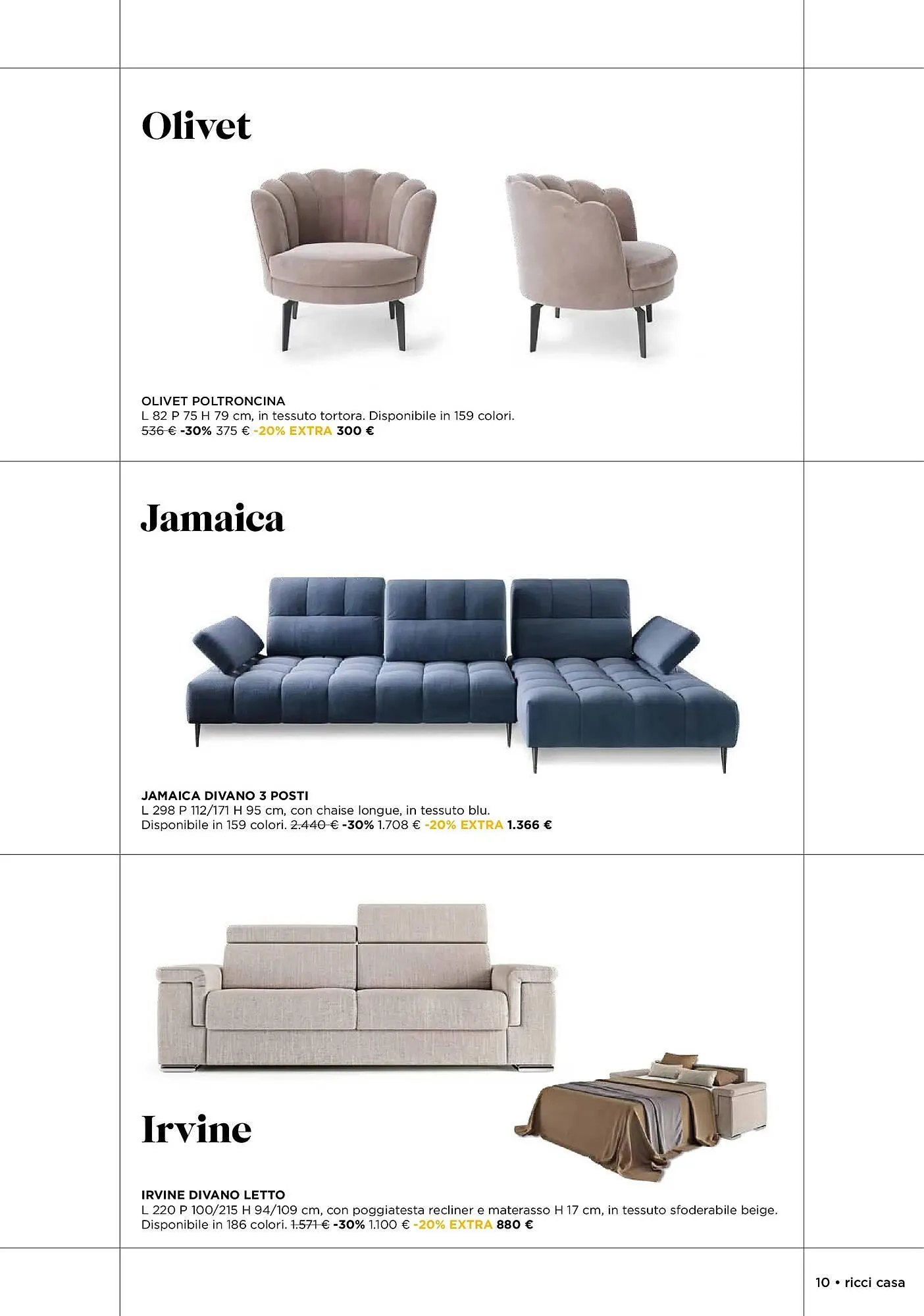 Volantino Ricci Casa da 1 gennaio a 1 febbraio di 2026 - Pagina del volantino 10