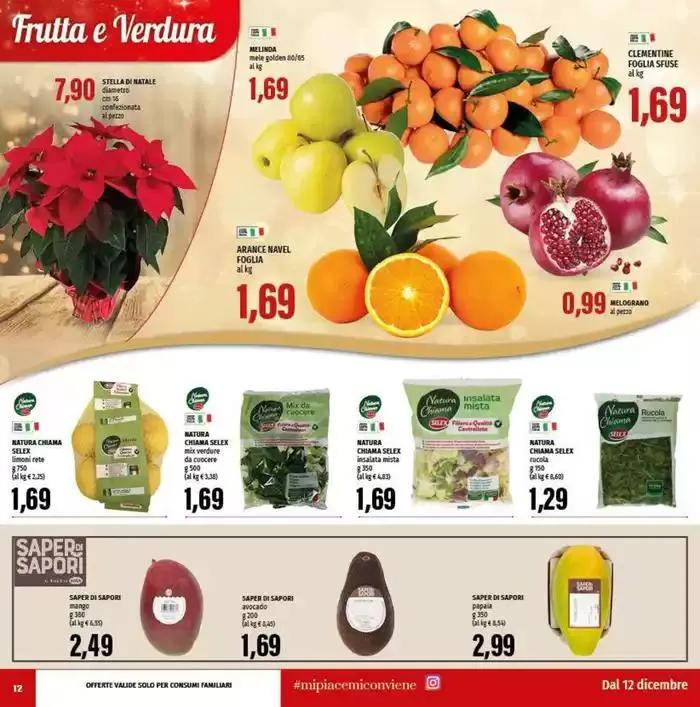 Il gusto delle feste da 20 dicembre a 24 dicembre di 2024 - Pagina del volantino 12