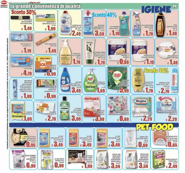 Sconti 30% 40% 50% da 23 ottobre a 31 ottobre di 2024 - Pagina del volantino 19