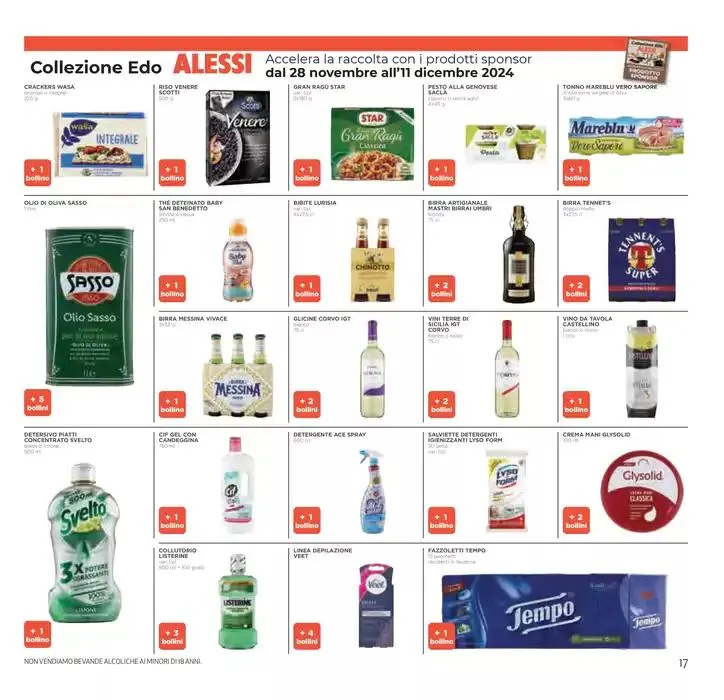 Sottocosto da 28 novembre a 11 dicembre di 2024 - Pagina del volantino 17