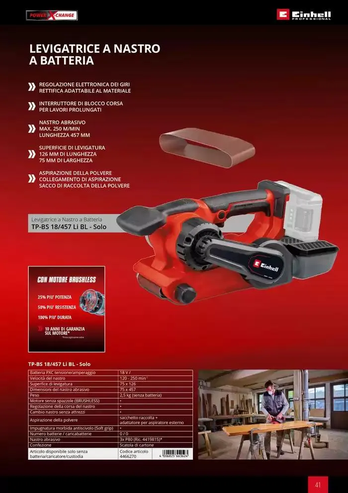 Elettroutensili 2025 da 11 febbraio a 31 dicembre di 2025 - Pagina del volantino 41