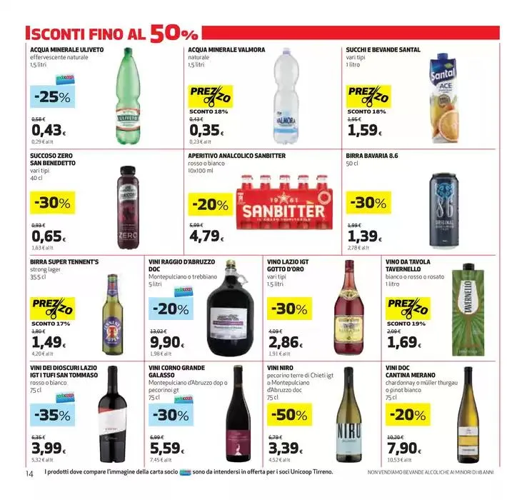 Sconti fino al 50% da 27 marzo a 9 aprile di 2025 - Pagina del volantino 14