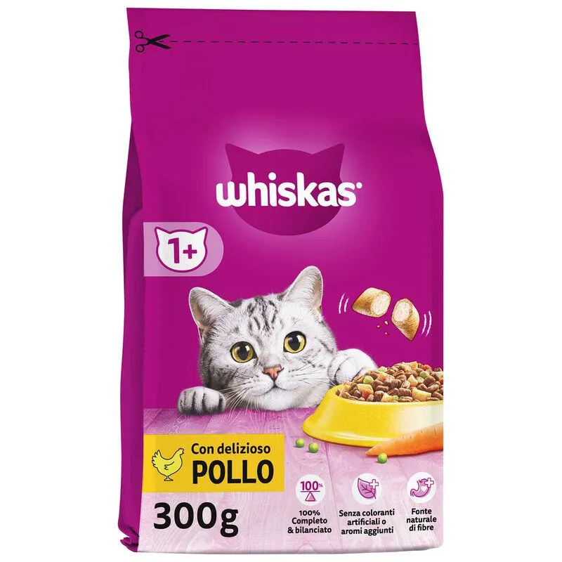 Whiskas Cat Adult 1+ al Pollo 300 gr 000503078