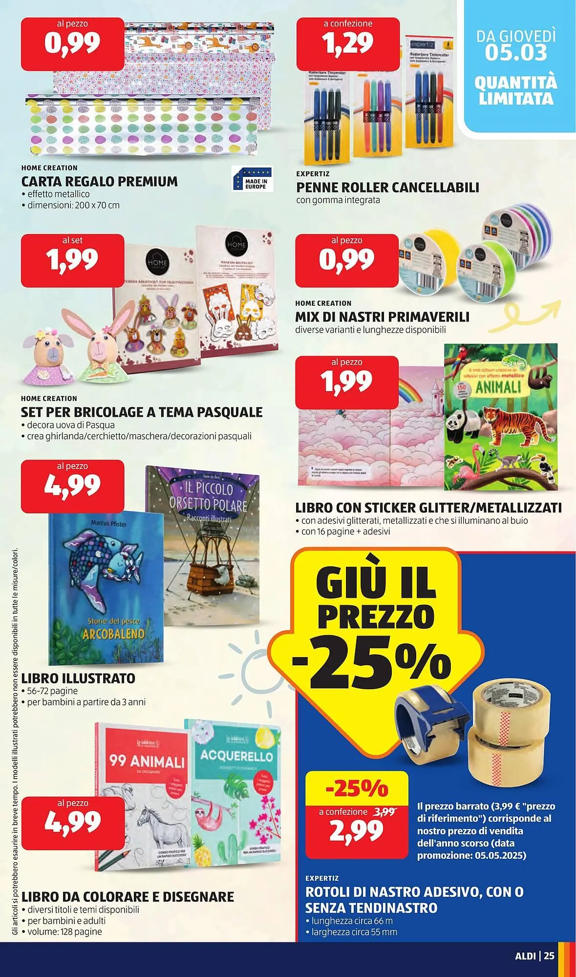 Volantino ALDI da 2 marzo a 8 marzo di 2026 - Pagina del volantino 25