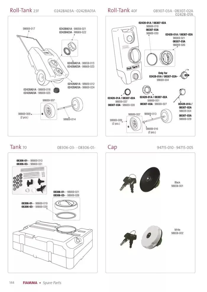Spare parts catalogo 2025 da 14 gennaio a 31 dicembre di 2025 - Pagina del volantino 144