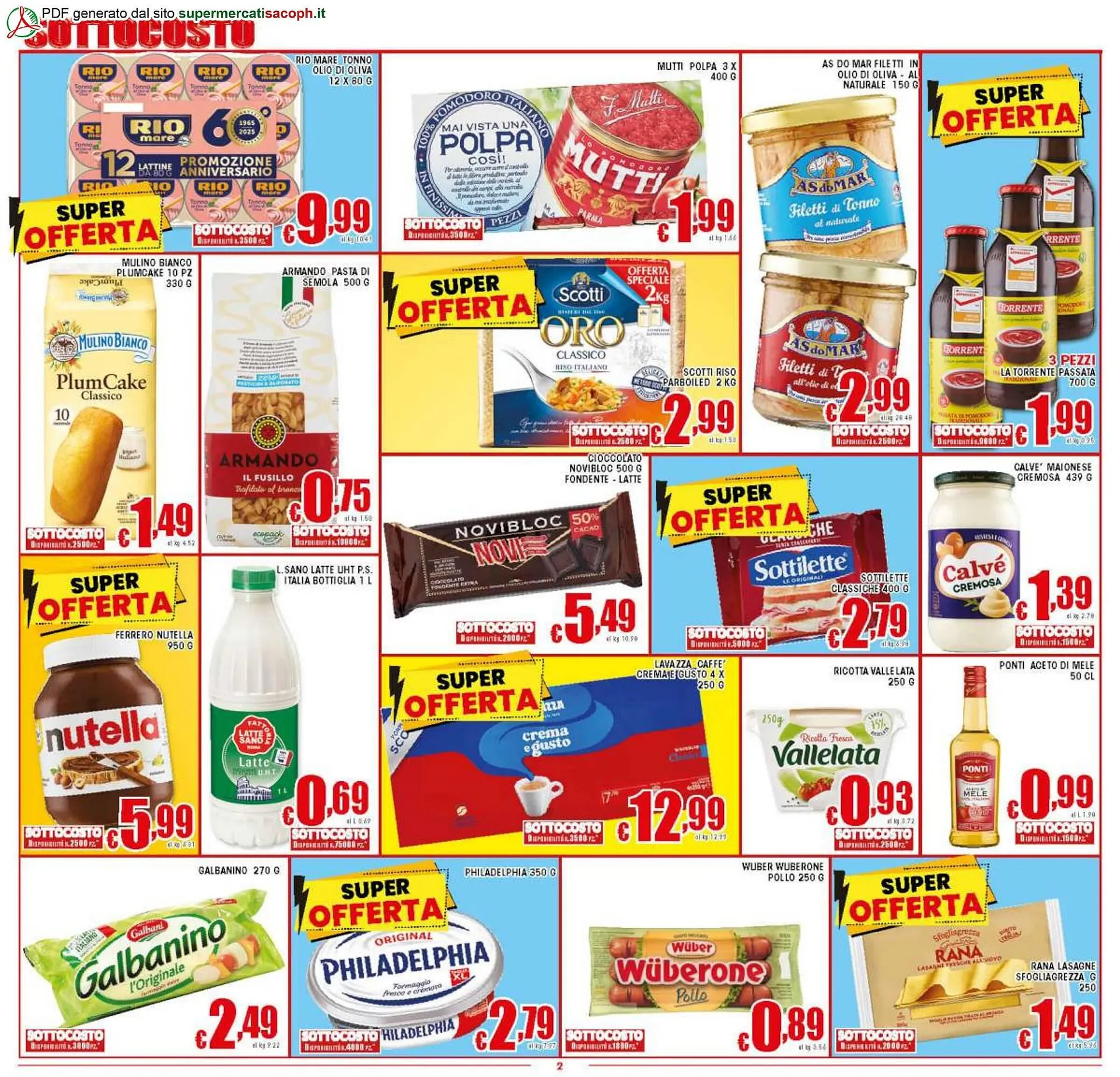 Volantino Sacoph da 17 marzo a 26 marzo di 2026 - Pagina del volantino 2