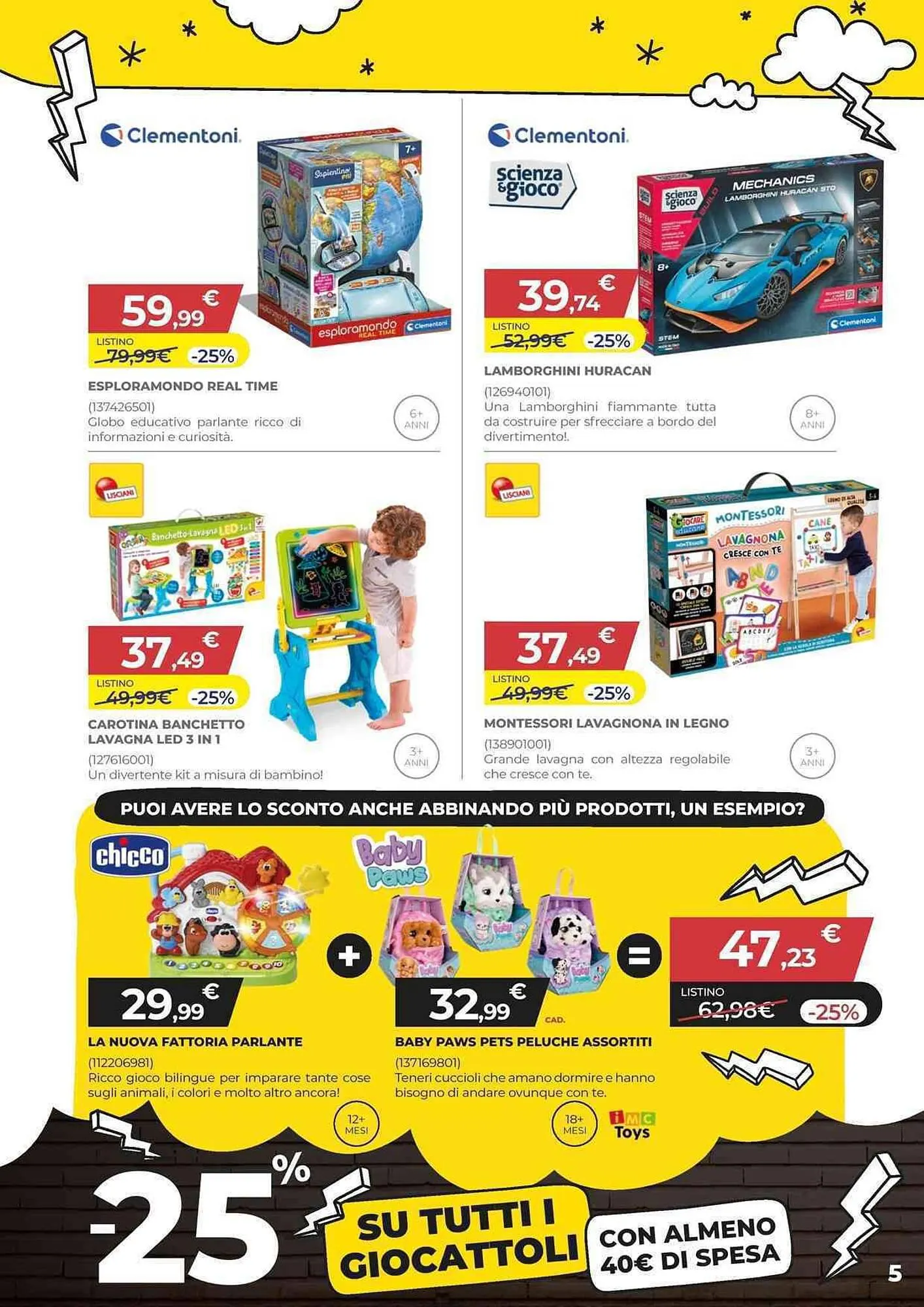 Volantino Toys Center da 23 novembre a 27 novembre di 2023 - Pagina del volantino 5