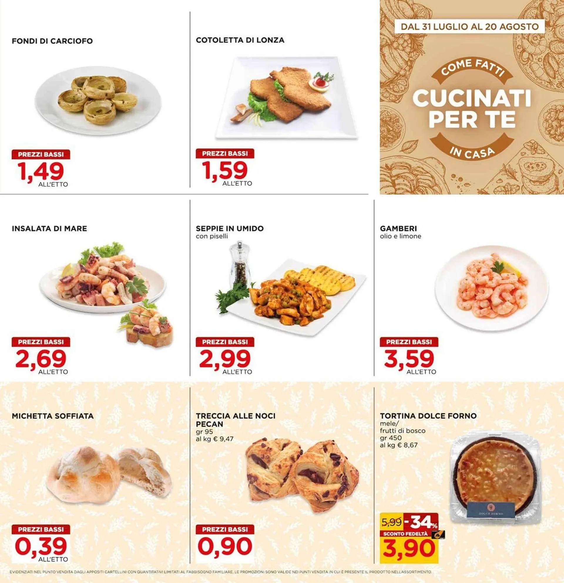 Volantino Alì Supermercati da 31 luglio a 20 agosto di 2025 - Pagina del volantino 13