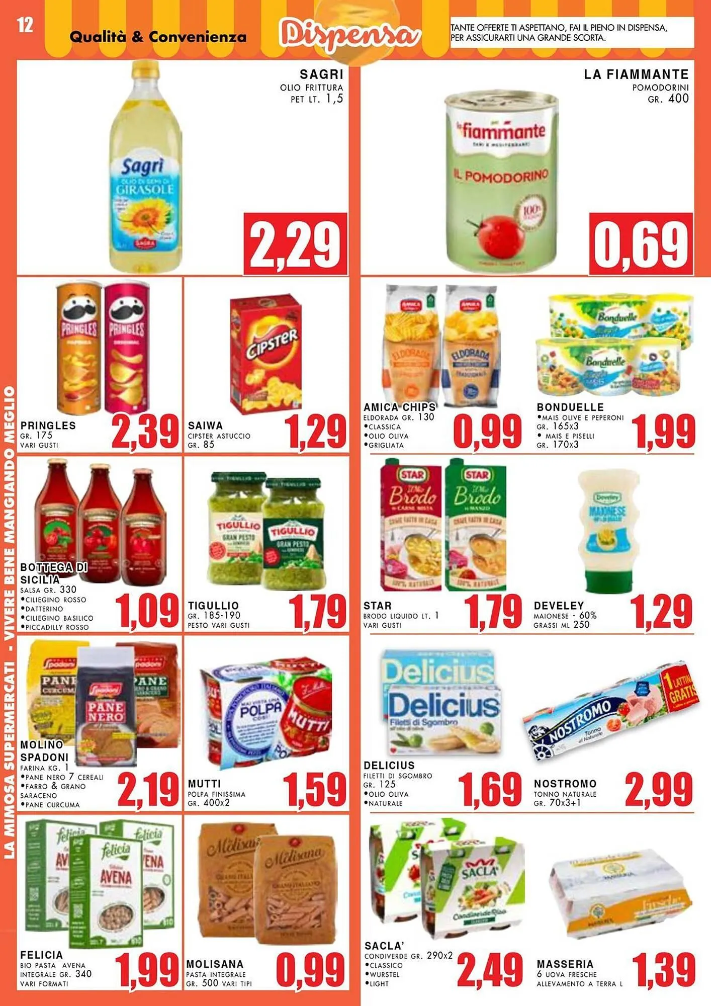 Volantino La Mimosa Supermercati da 13 maggio a 26 maggio di 2024 - Pagina del volantino 12