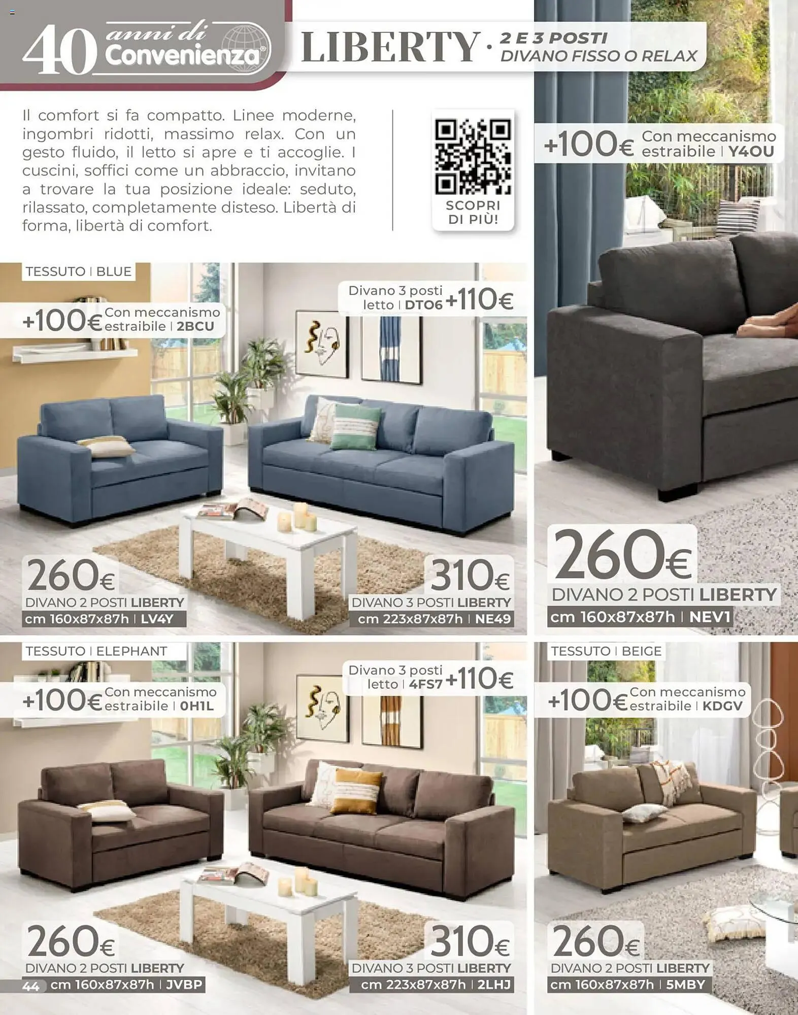 Volantino Mondo Convenienza da 4 gennaio a 31 gennaio di 2026 - Pagina del volantino 44