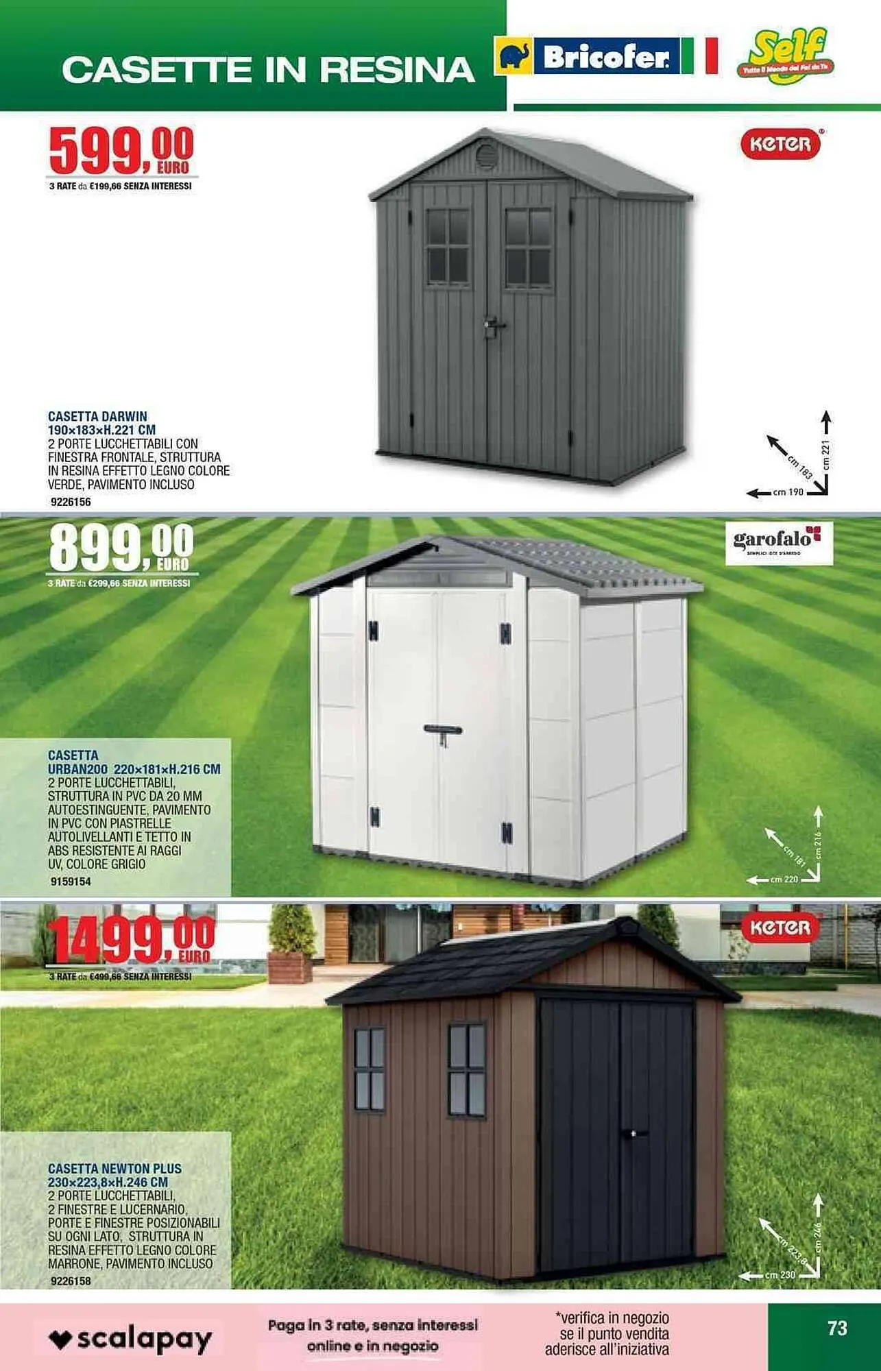 Volantino Self da 9 giugno a 31 agosto di 2025 - Pagina del volantino 73