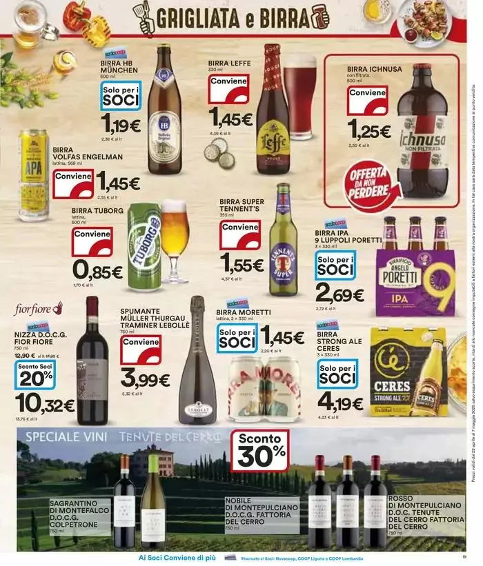 Tutto a 1€, 2€, 3€, 5€ da 22 aprile a 7 maggio di 2025 - Pagina del volantino 19