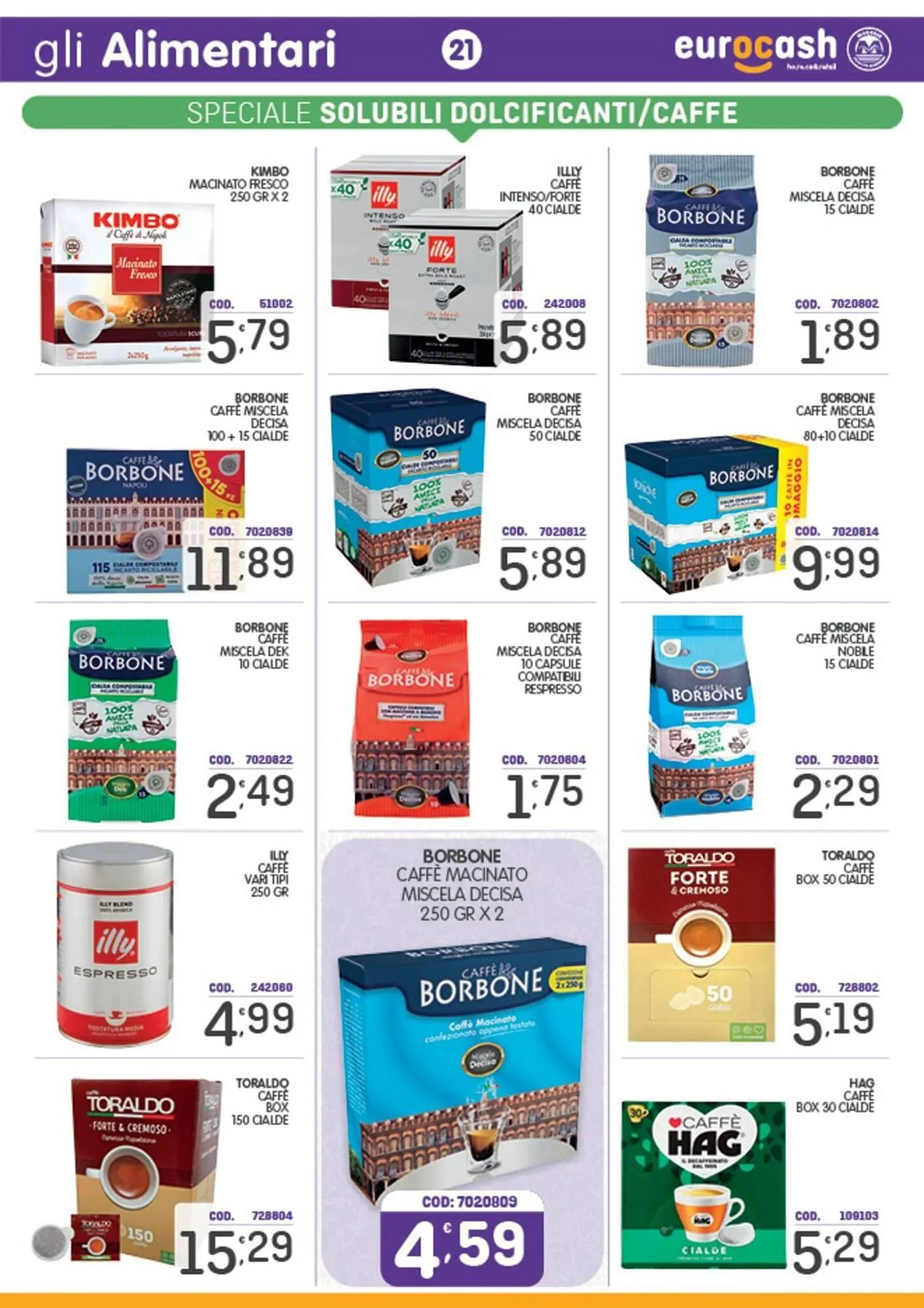 Volantino Eurocash da 29 settembre a 12 ottobre di 2025 - Pagina del volantino 21