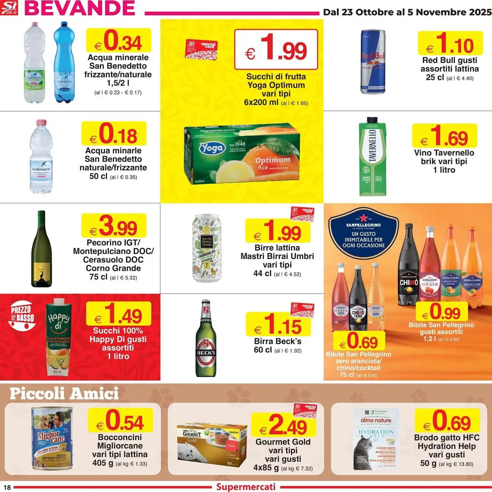 Volantino Sì con te da 23 ottobre a 5 novembre di 2025 - Pagina del volantino 18