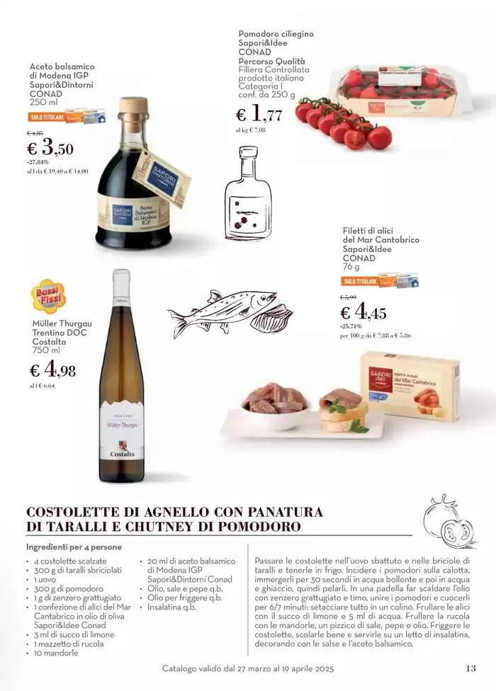 Pasqua dal Gusto Sorprendente da 27 marzo a 19 aprile di 2025 - Pagina del volantino 13