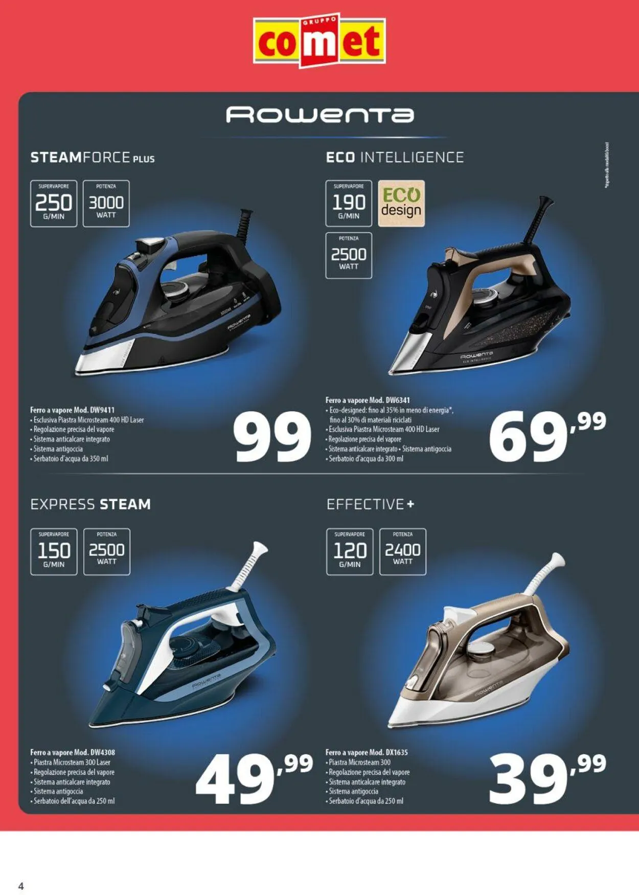 Comet Volantino attuale da 15 luglio a 17 agosto di 2025 - Pagina del volantino 4