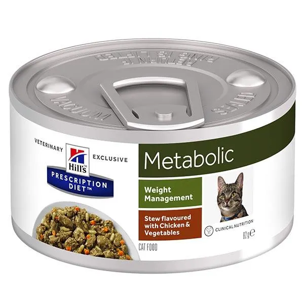 Hill's Pet Nutrition - Prescription Diet Stew Metabolic Weight Management con Pollo e Verdure