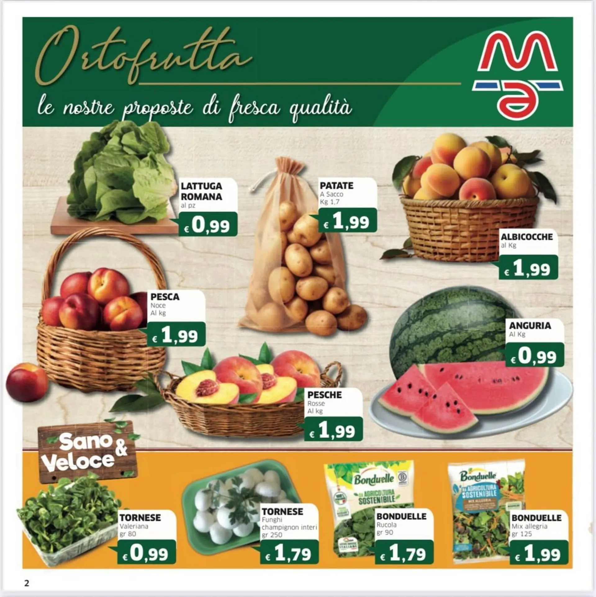 Volantino Mercati Alimentari da 3 luglio a 16 luglio di 2025 - Pagina del volantino 2