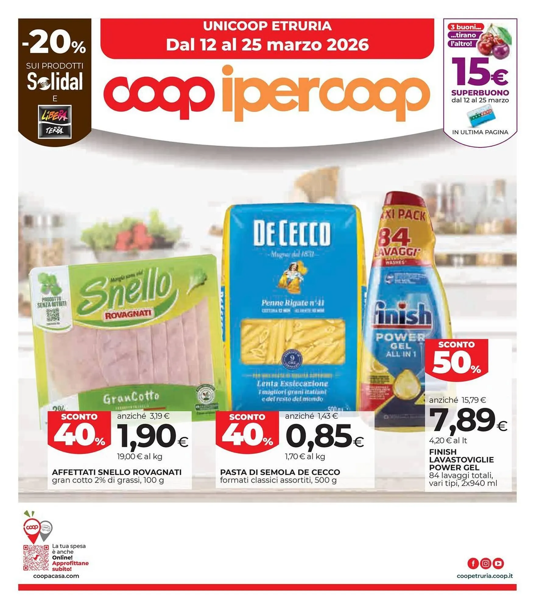 Volantino Ipercoop da 12 marzo a 25 marzo di 2026 - Pagina del volantino 1
