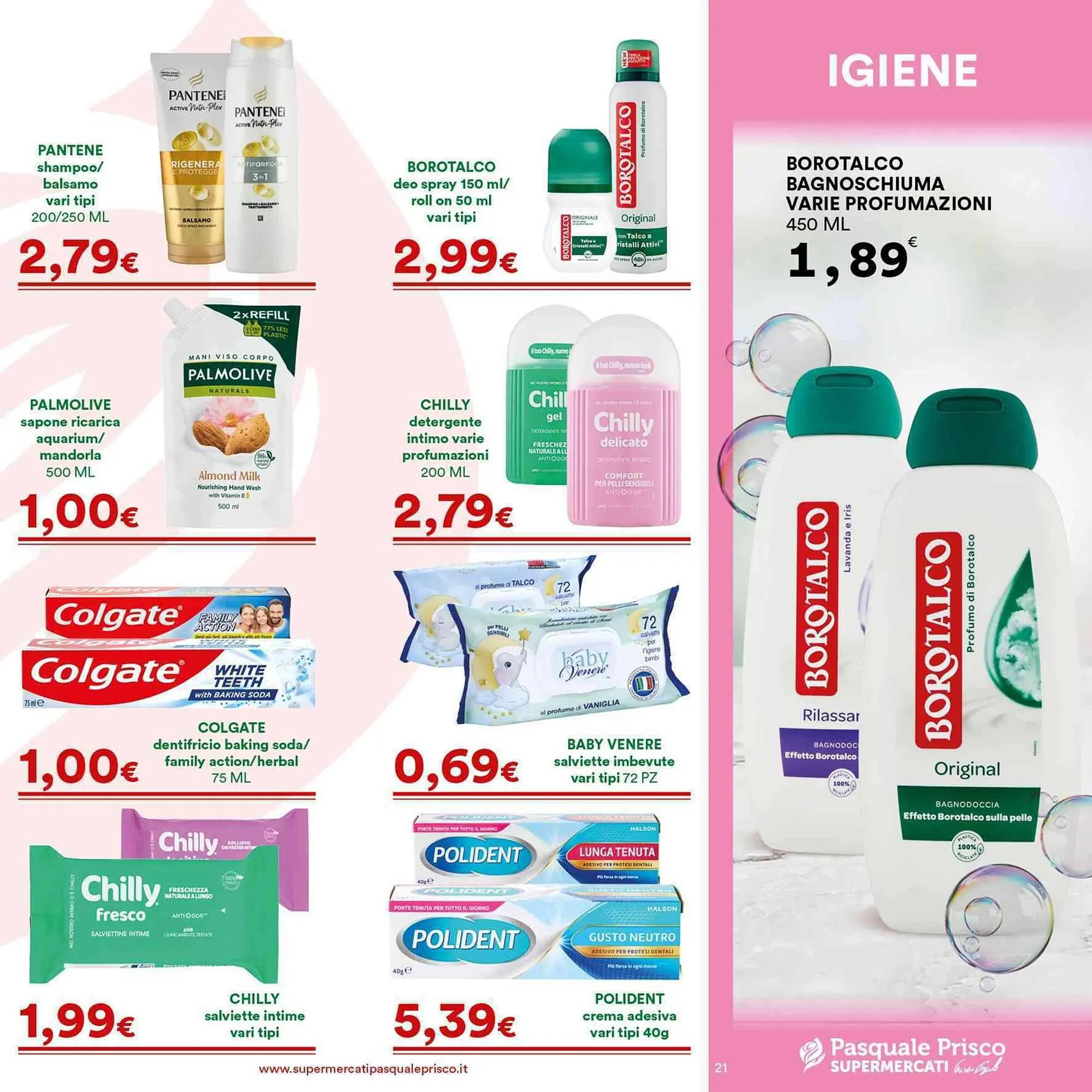 Volantino Supermercati Pasquale Prisco da 16 marzo a 26 marzo di 2026 - Pagina del volantino 21