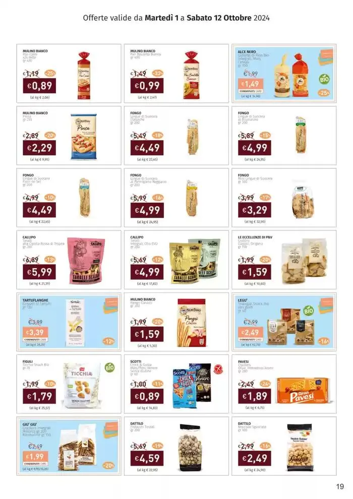 Belli buoni bio da 1 ottobre a 12 ottobre di 2024 - Pagina del volantino 19