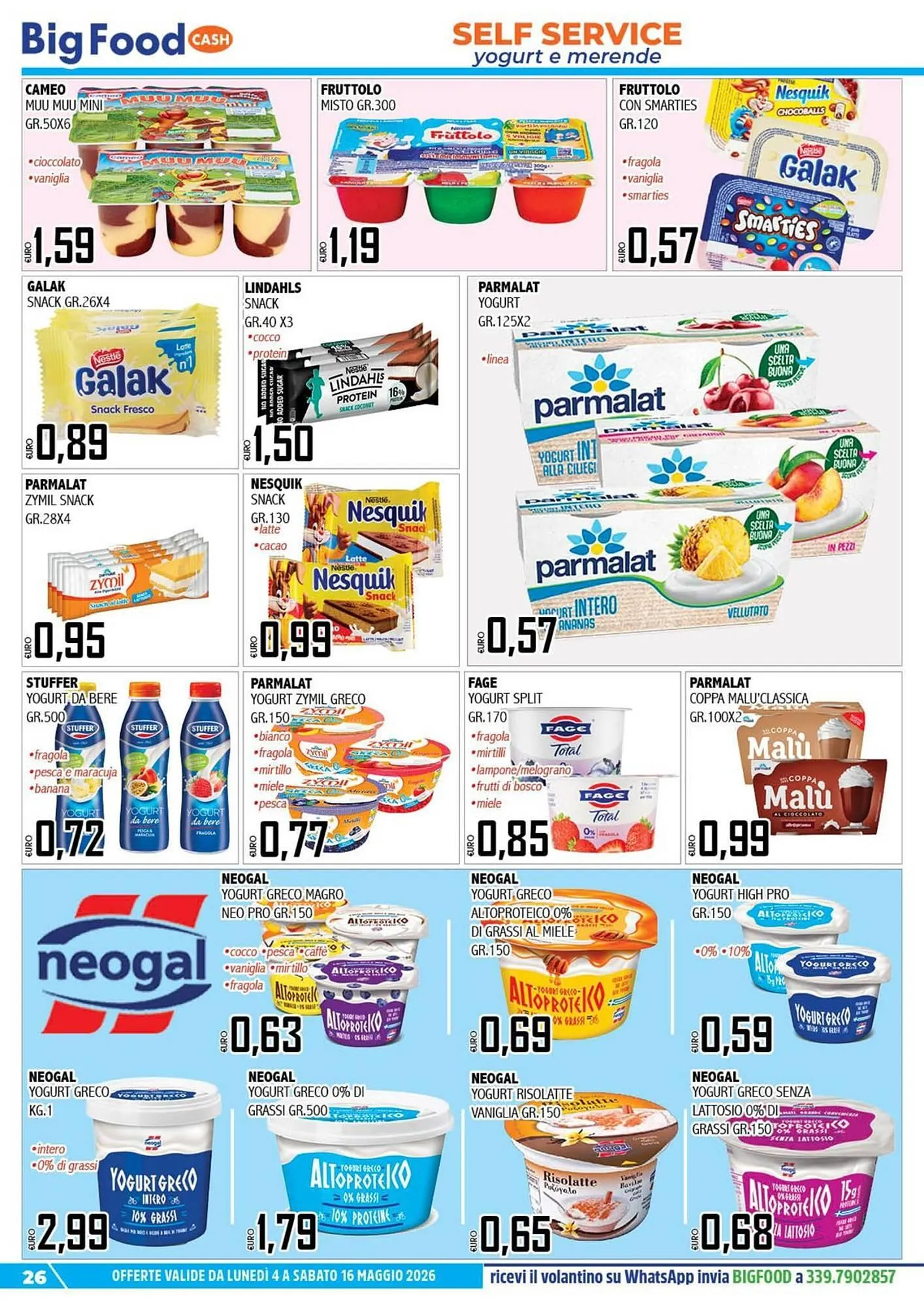 Volantino Big Food da 4 maggio a 16 maggio di 2026 - Pagina del volantino 26