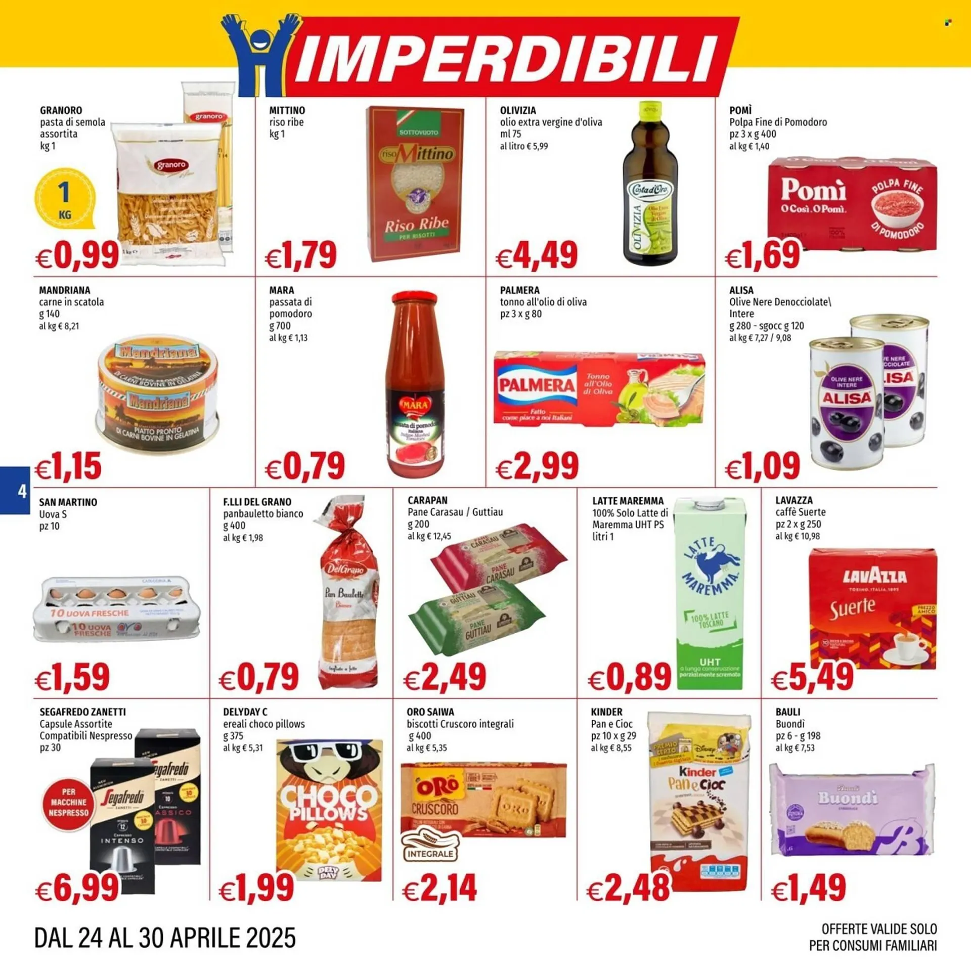 Volantino Hurrà da 24 aprile a 30 aprile di 2025 - Pagina del volantino 4