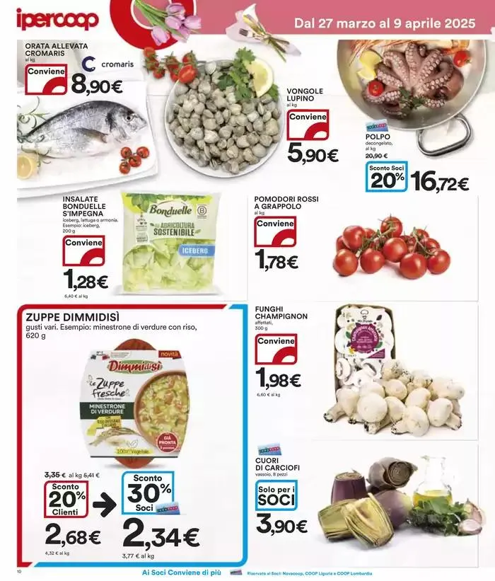 Fiorisce il risparmio! da 27 marzo a 9 aprile di 2025 - Pagina del volantino 10