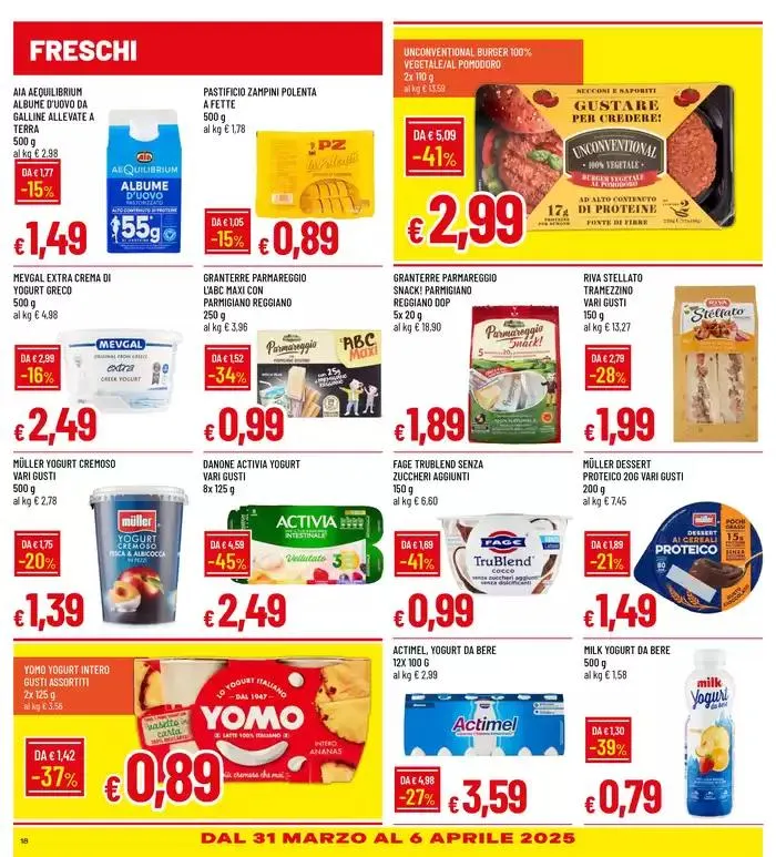 GALASSIA BUONO SPESA 20% + GRANDI MARCHE SC.FINO 50% da 26 marzo a 6 aprile di 2025 - Pagina del volantino 18