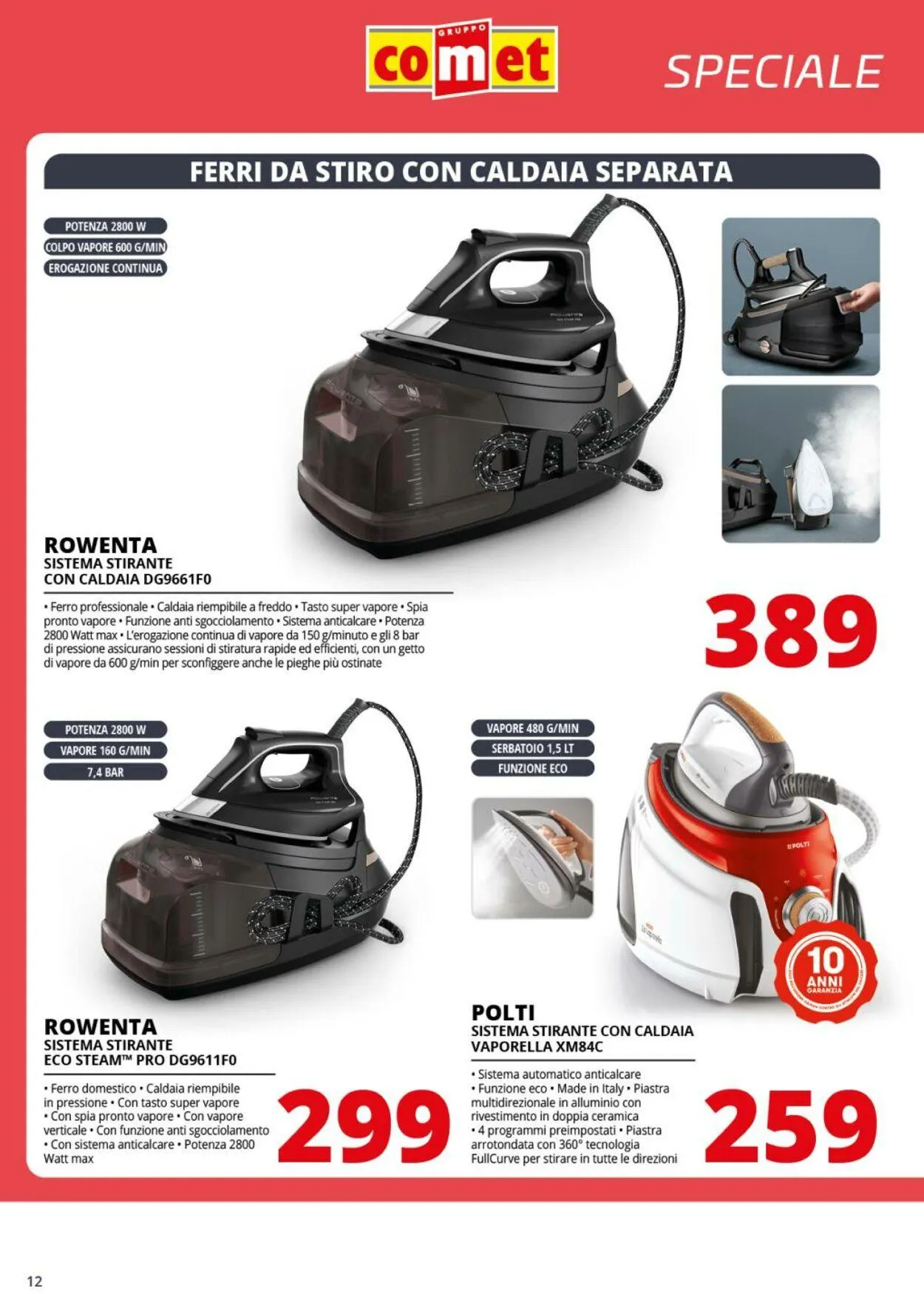 Comet Volantino attuale da 1 agosto a 20 agosto di 2025 - Pagina del volantino 12