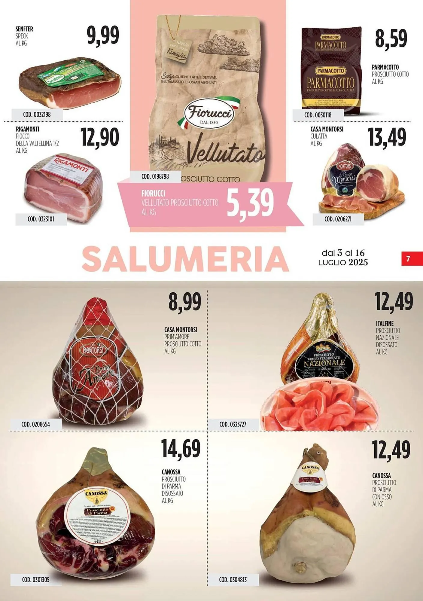 Volantino Carico Cash & Carry da 3 luglio a 16 luglio di 2025 - Pagina del volantino 7