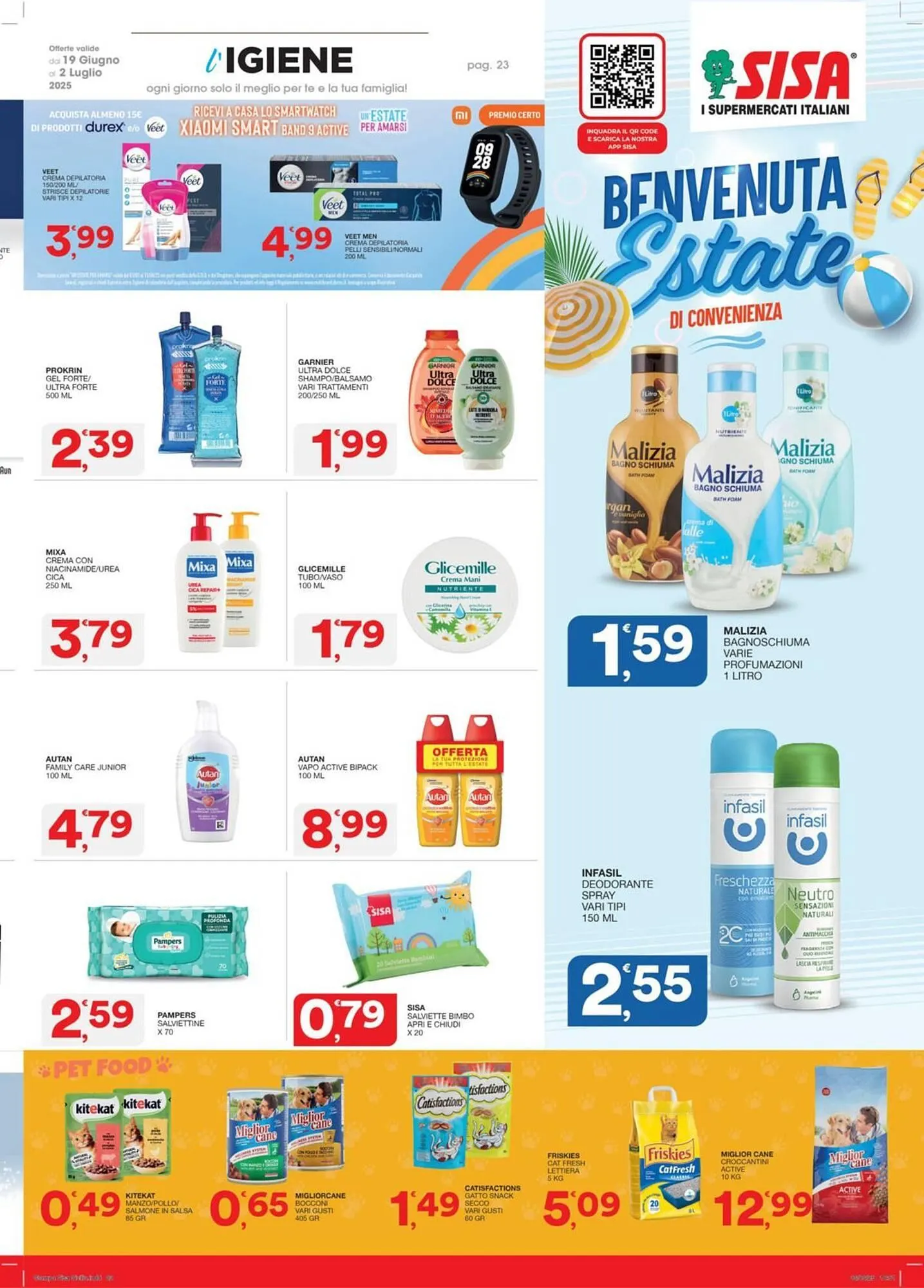 Volantino Sisa da 19 giugno a 2 luglio di 2025 - Pagina del volantino 23